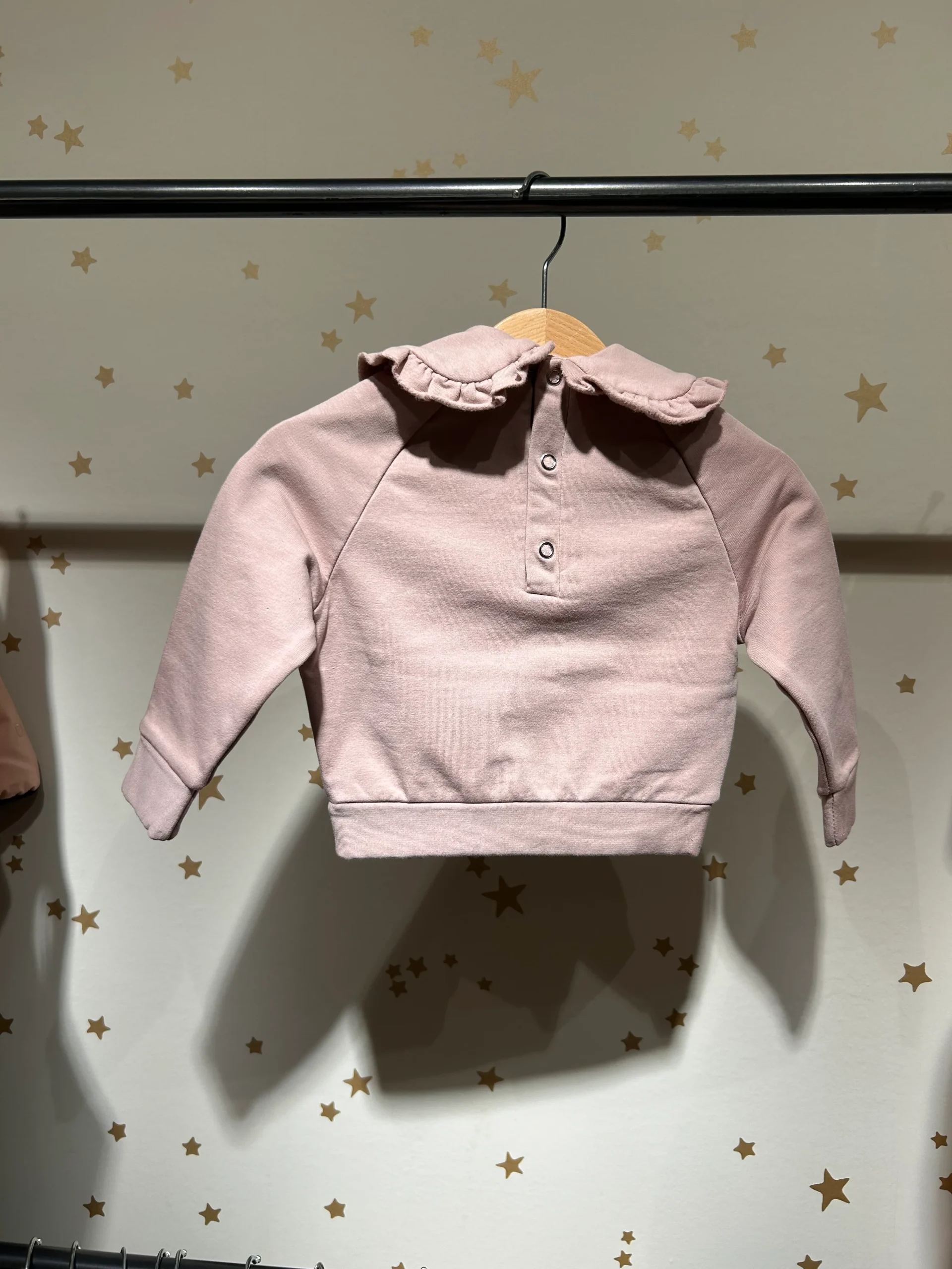 Felpa baby colletto cameo rose - immagine 5