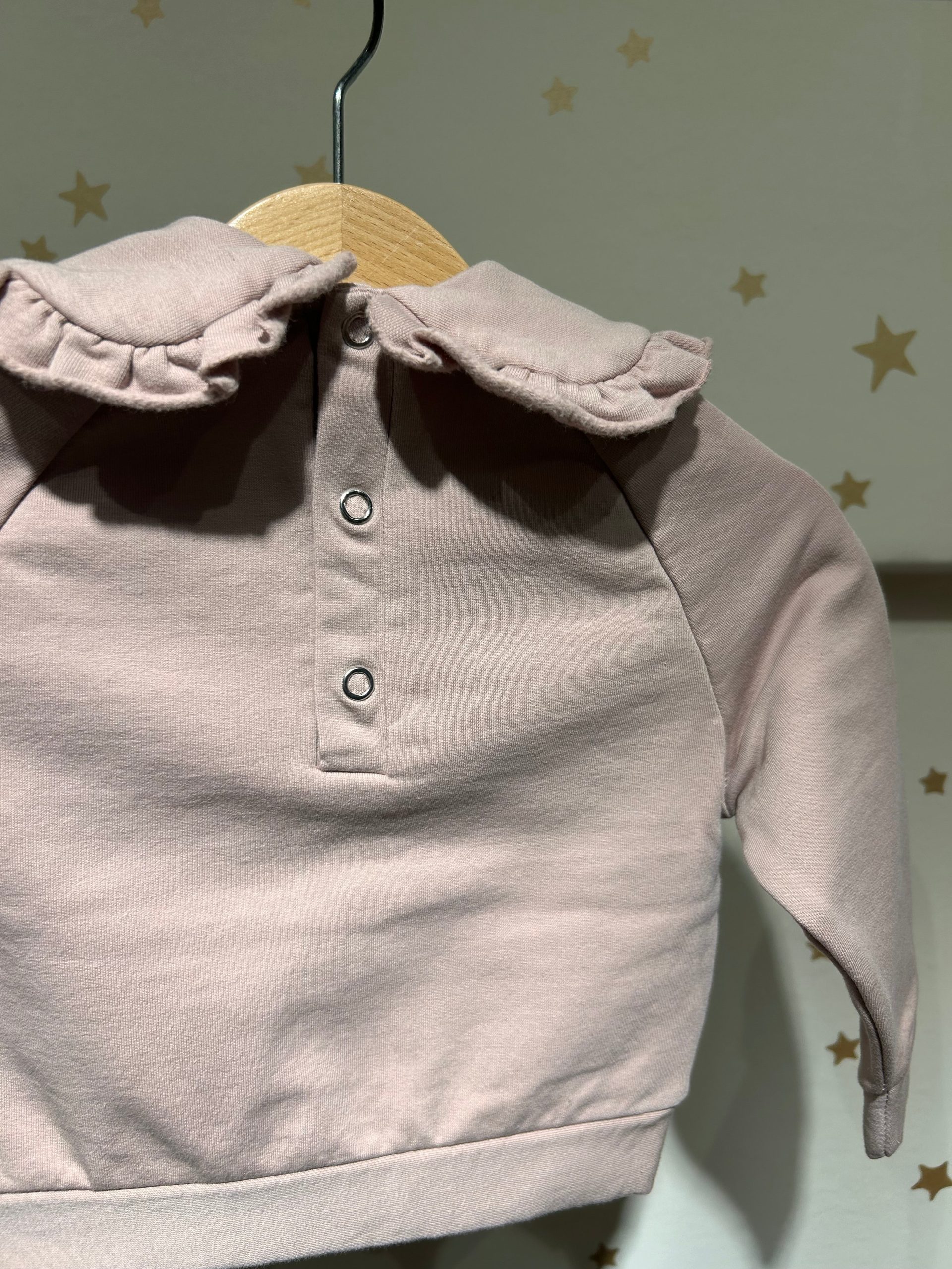 Felpa baby colletto cameo rose - immagine 6