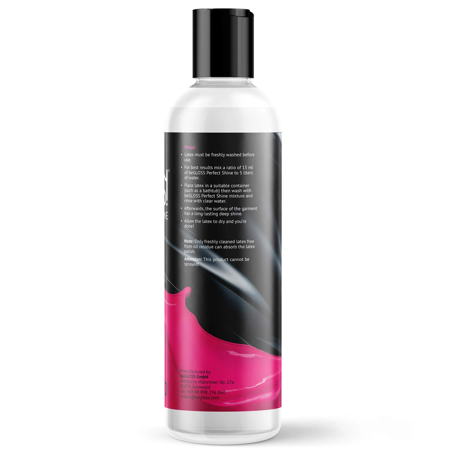 PERFECT SHINE 250 ml - LATEX POLISH AND CARE - immagine 3