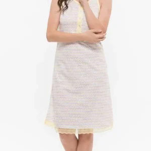Camicia da notte spalla donna Jersey Gary R55088