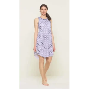 Camicia da notte spalla donna Jersey Gary U55103
