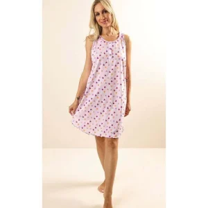 Camicia da notte spalla larga donna Jersey Gary Z55088