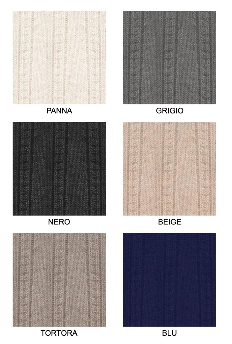 Confezione da 6 paia di calze midi donna in soft cashmere a costa Meritex 452 - immagine 4