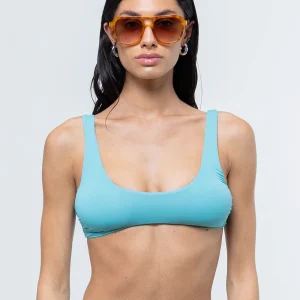 Demetra Bikini Top Acquamarina