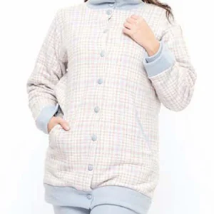 Giacca donna invernale con colletto punto Milano Gary flanellata S50119