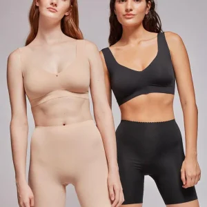 Guaina alta gamba donna Gisela microfibra invisibile 0213
