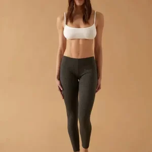 Leggings donna Jadea in cotone bielastico 4192
