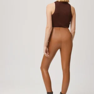 Leggings ecopelle termico Ysabel Mora 70164
