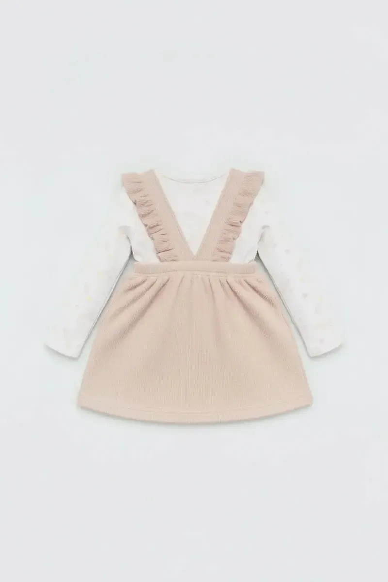 Vestito neonata ciniglia e maglietta felpata Ysabel Mora 25439 - immagine 4