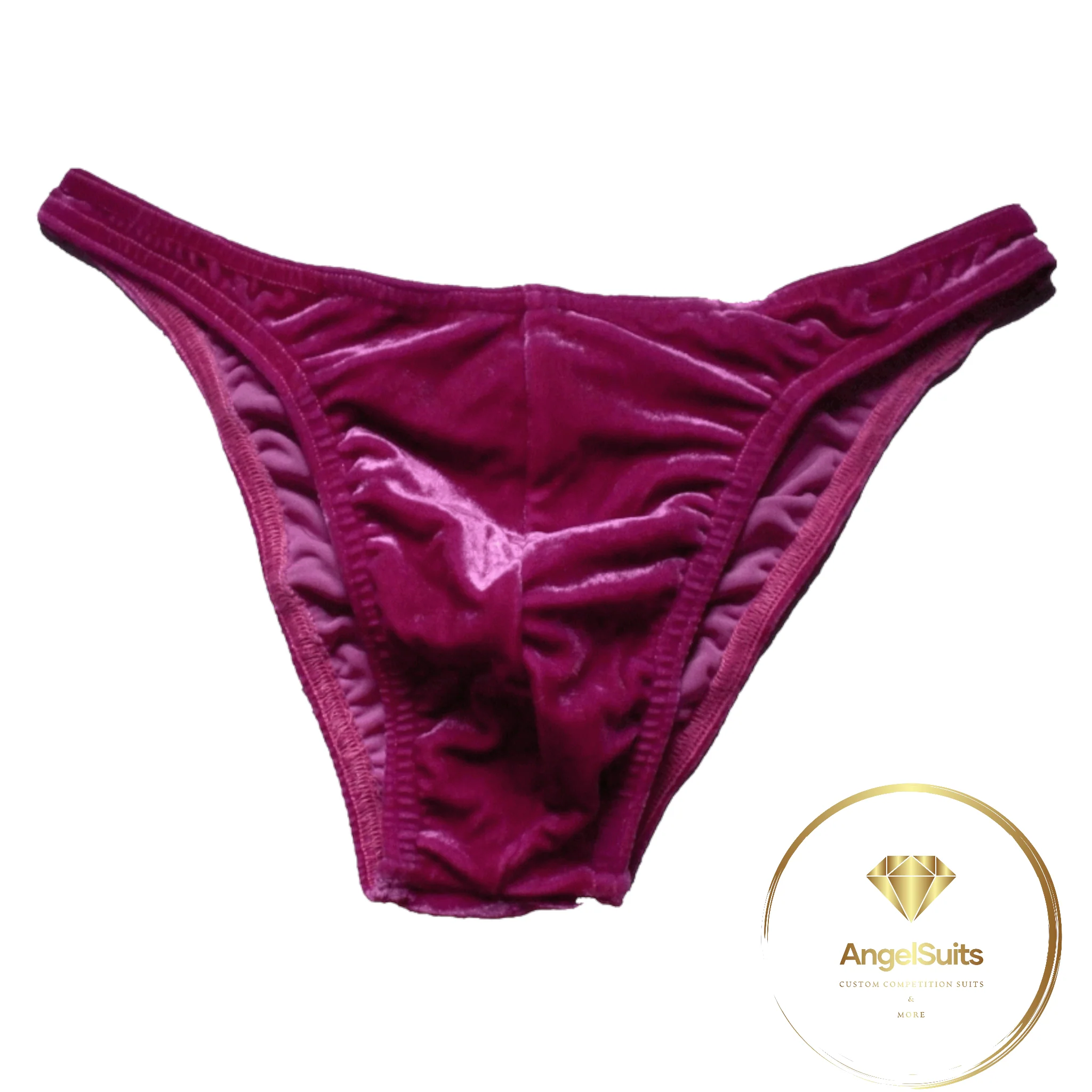 SLIP UOMO CLASSIC CON PLICA CINIGLIA FUCSIA - immagine 2