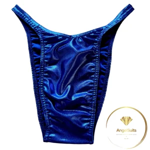 SLIP UOMO PRO V CON PLICA BLU ROYAL LUCIDO